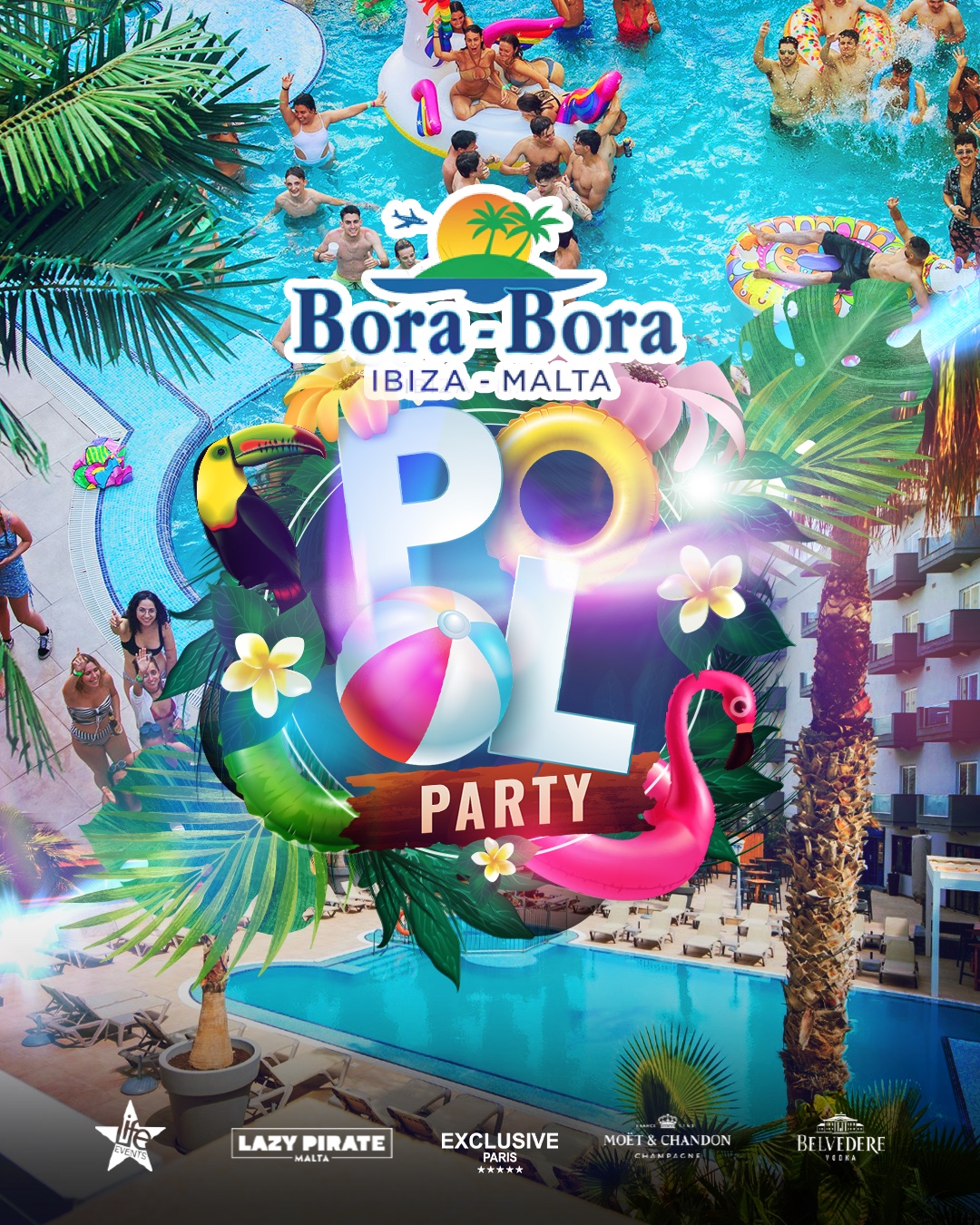 Image pour l'activité : Bora Bora Ibiza Malta Pool Party