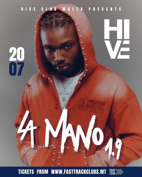 Affiche du showcase de LA MANO