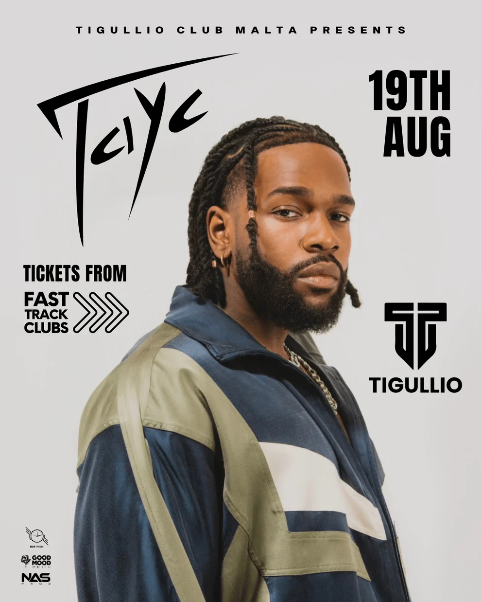 Affiche du showcase de TAYC